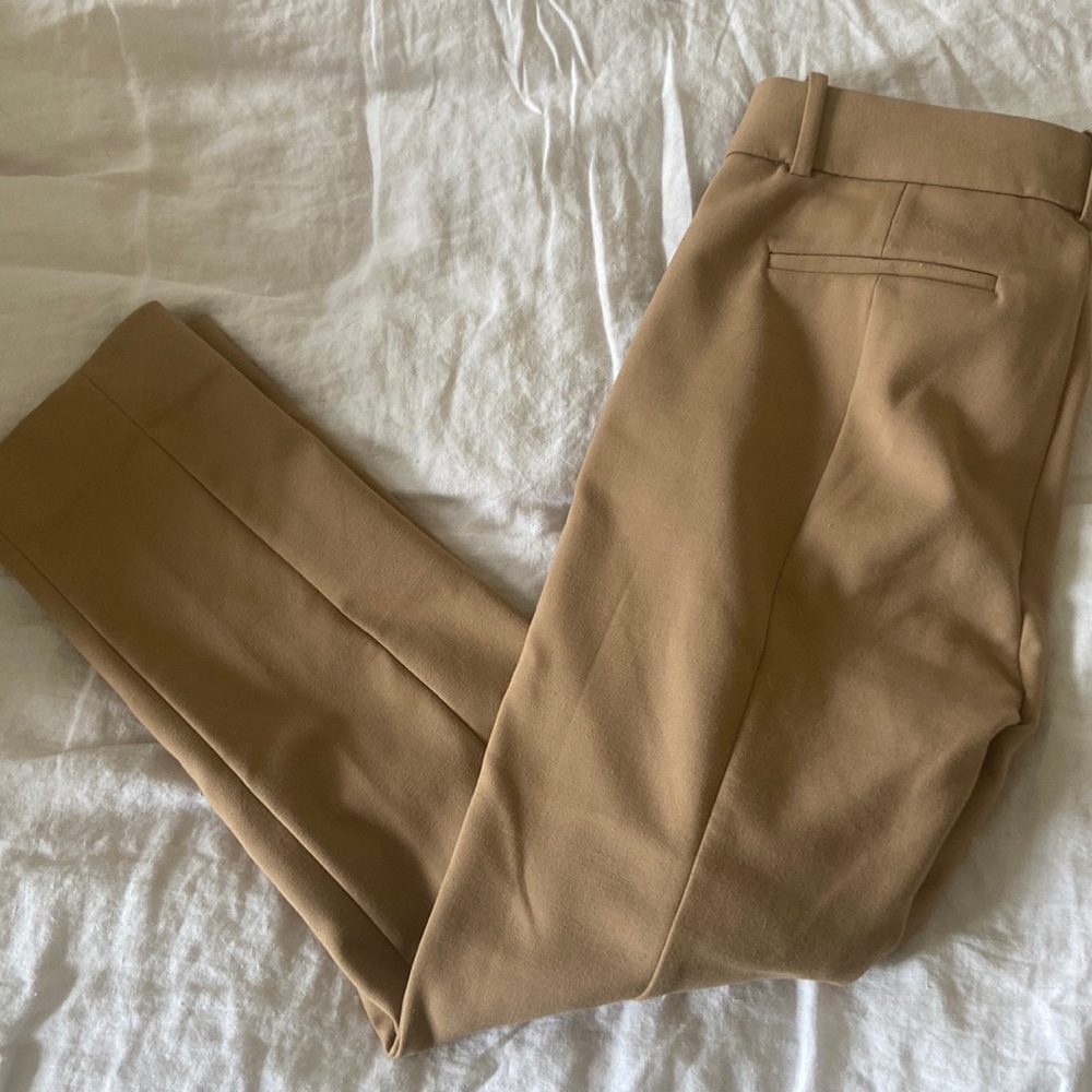 J Crew tan pants